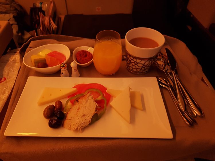 Turkish Airlines business class