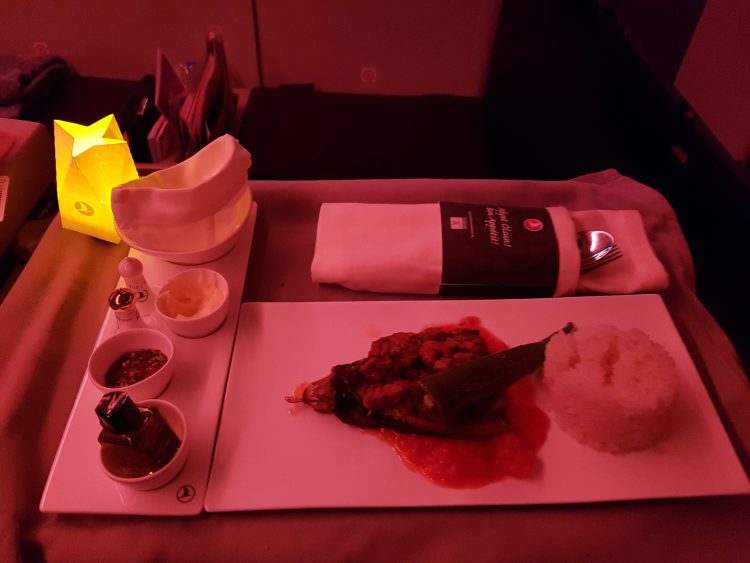Turkish Airlines business class